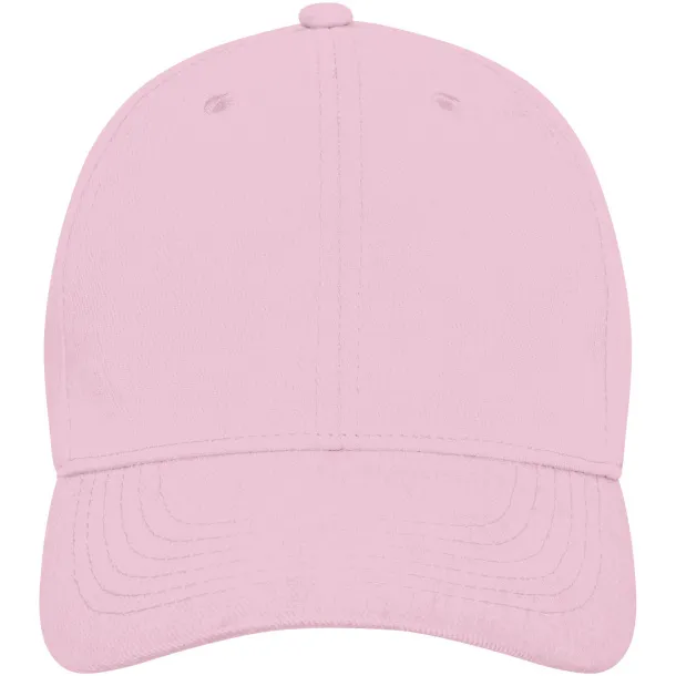 Davis 6 panel cap - Elevate Life Light pink