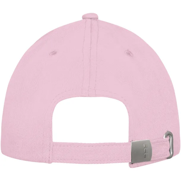 Davis 6 panel cap - Elevate Life Light pink