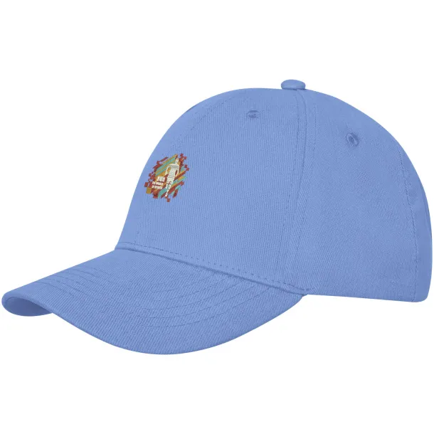 Davis 6 panel cap - Elevate Life Light blue