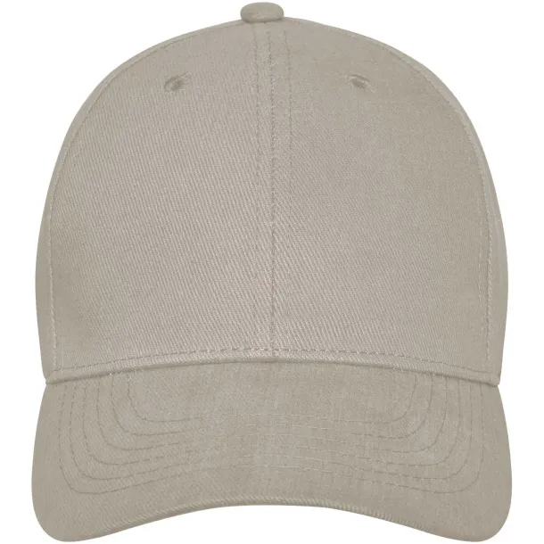 Davis 6 panel cap - Elevate Life Oatmeal