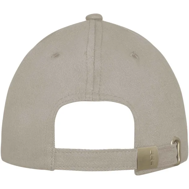 Davis 6 panel cap - Elevate Life Oatmeal