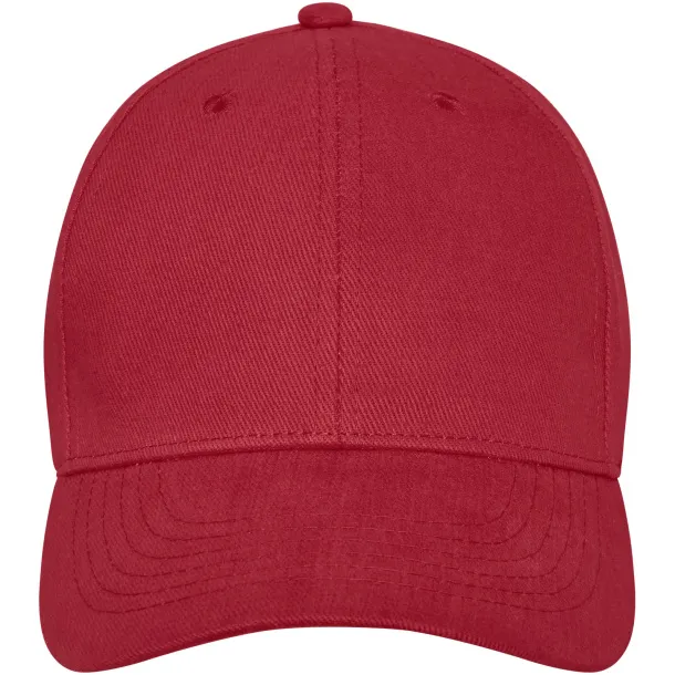 Davis 6 panel cap - Elevate Life Red