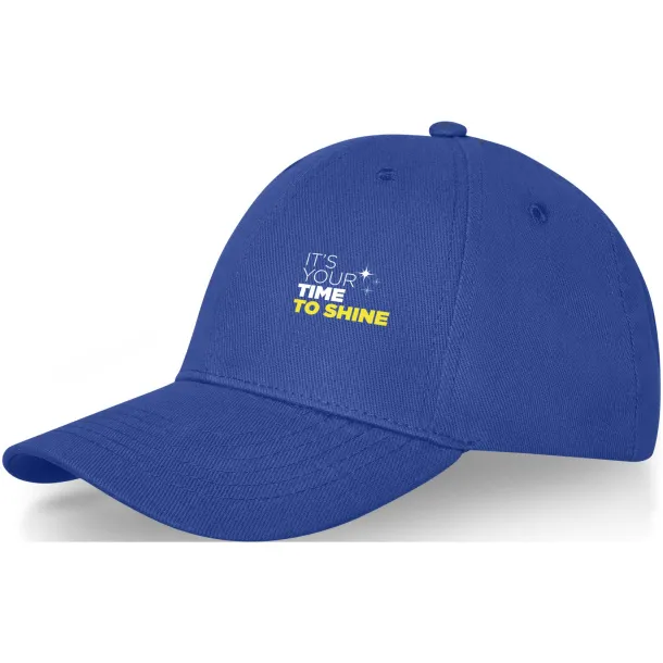 Davis 6 panel cap - Elevate Life Blue