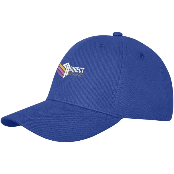 Davis 6 panel cap - Elevate Life Blue