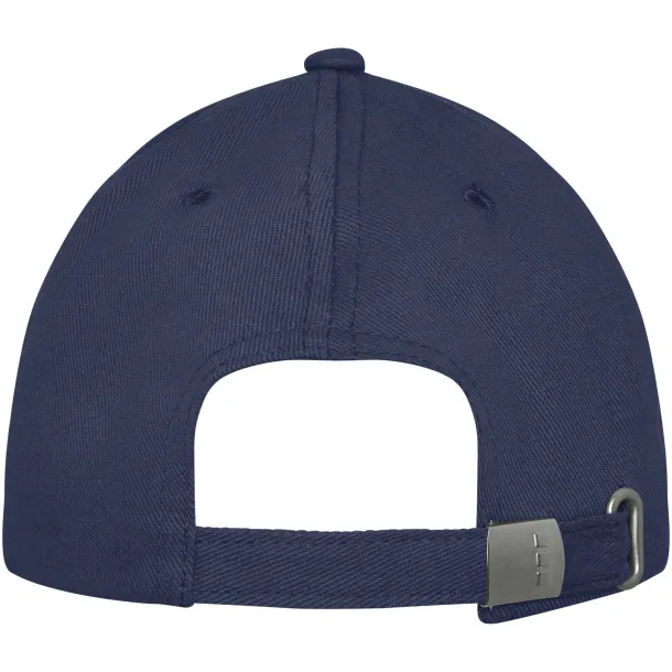 Davis 6 panel cap - Elevate Life Navy Blue