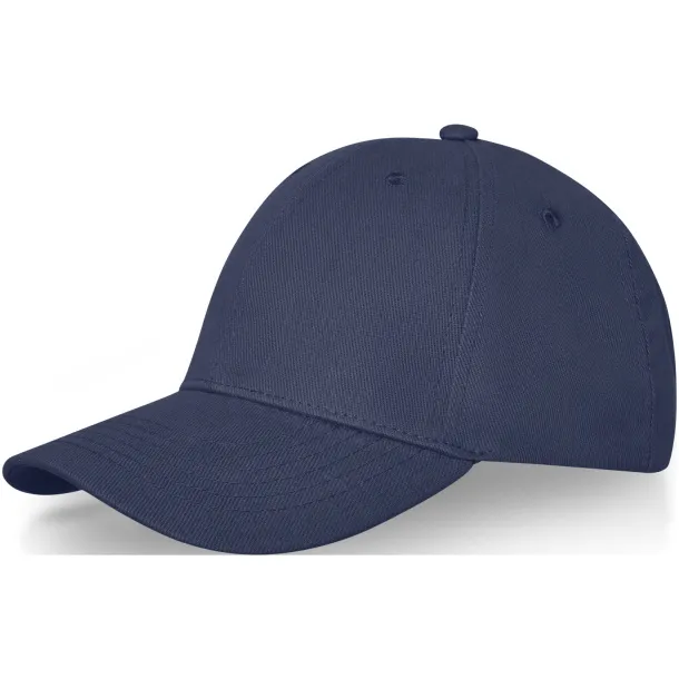 Davis 6 panel cap - Elevate Life Navy Blue