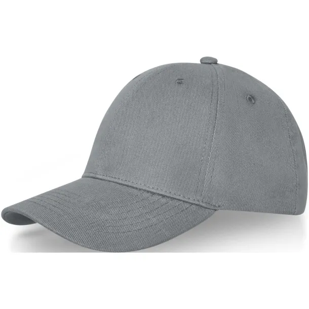 Davis 6 panel cap - Elevate Life Grey