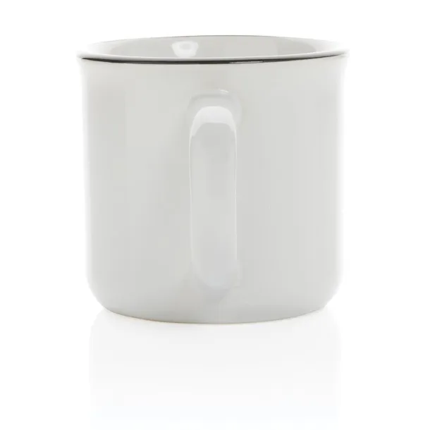  Vintage ceramic mug - XD Collection White White