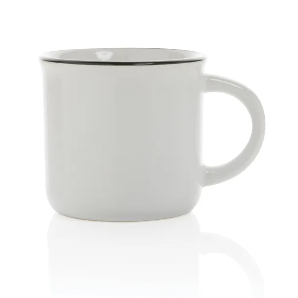  Vintage keramička šalica, 280 ml - XD Collection Bijela Bijela