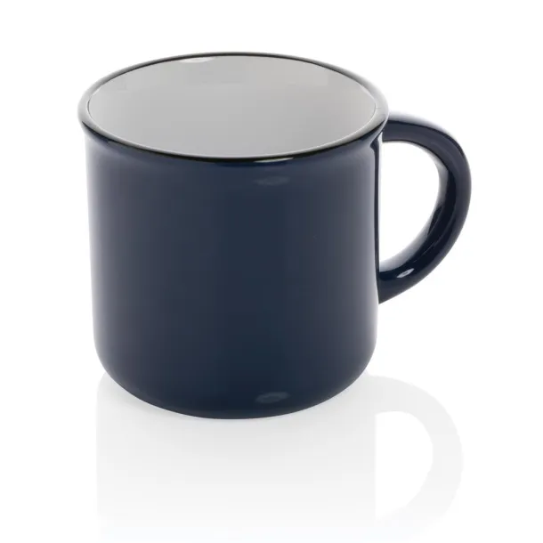  Vintage ceramic mug - XD Collection Navy 