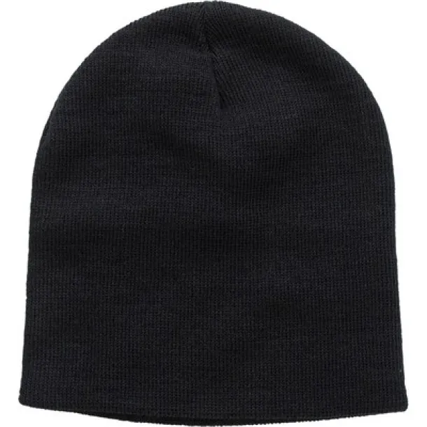  RPET winter hat Crna