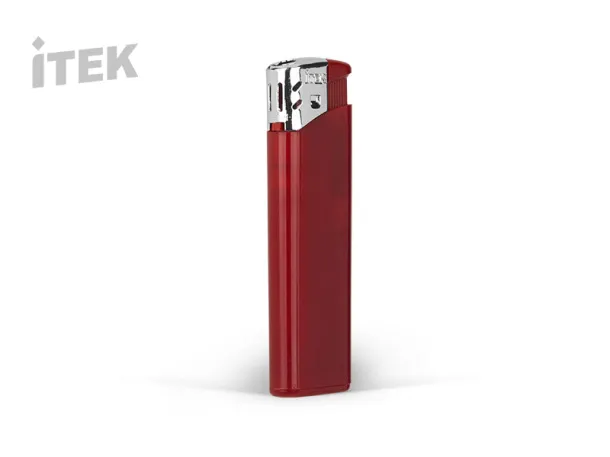 FLAME electronic plastic lighter - ITEK Red