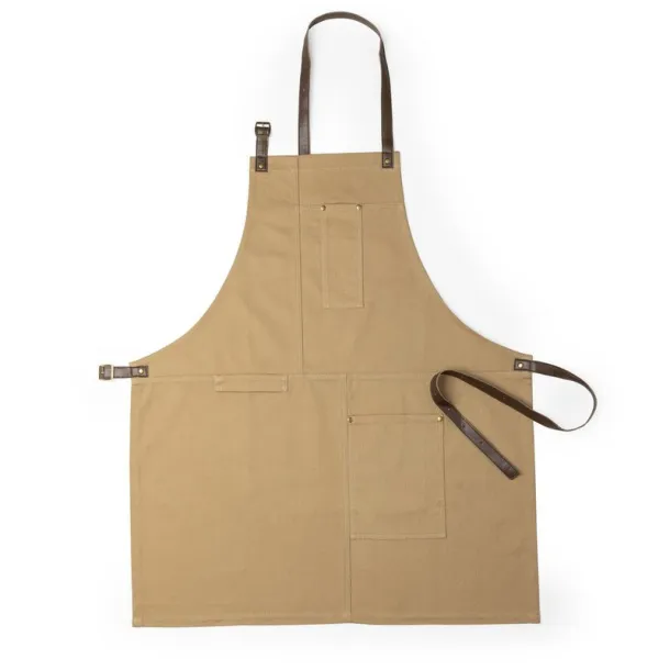  Cotton kitchen apron neutral