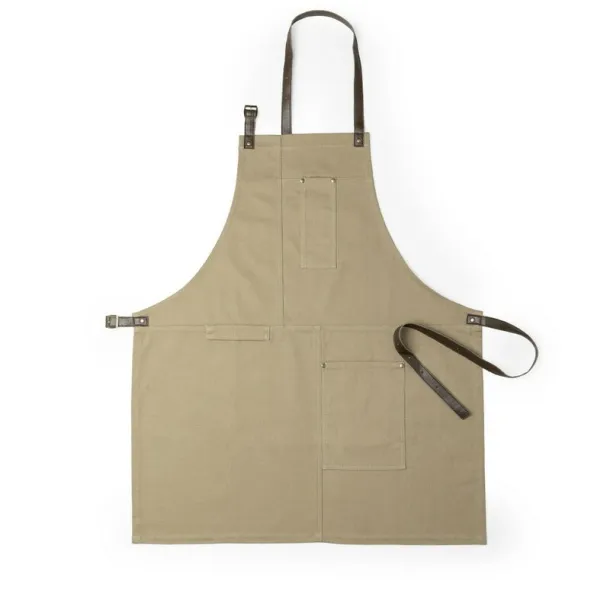  Cotton kitchen apron neutral