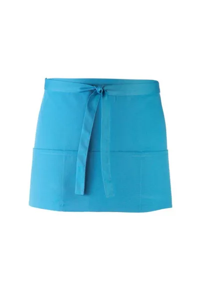  'COLOURS COLLECTION’ THREE POCKET APRON - Premier Turquoise