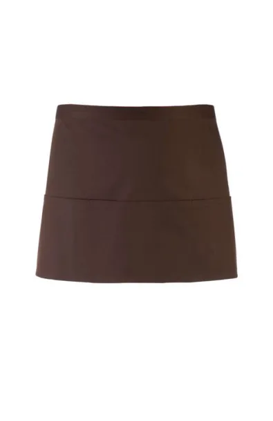  'COLOURS COLLECTION’ THREE POCKET APRON - Premier Brown