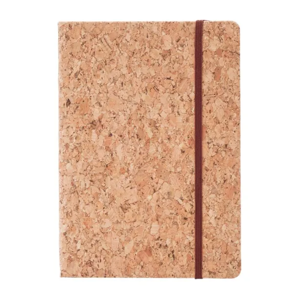 ROBLEDO notebook with squared pages 145x210 / 160 pages Brown