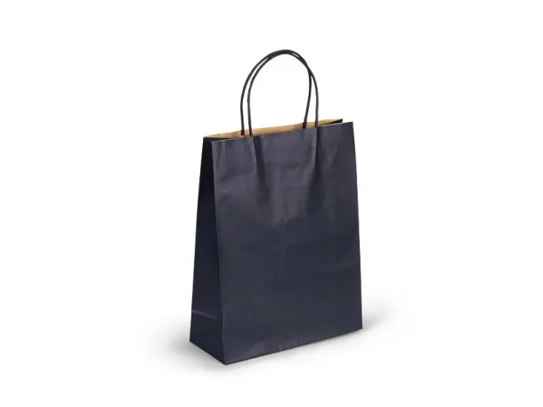 LOLA MIDI paper bag - BRUNO Blue