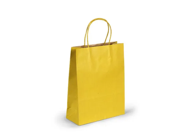 LOLA MIDI paper bag - BRUNO Yellow