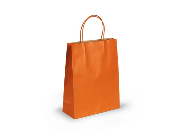 LOLA MIDI paper bag - BRUNO Orange