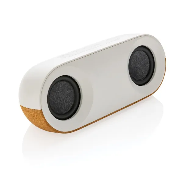  Oregon RCS recycled plastic and cork 10W speaker - XD Xclusive Brown 