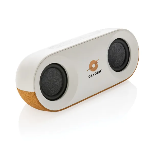  Oregon RCS recycled plastic and cork 10W speaker - XD Xclusive Brown 