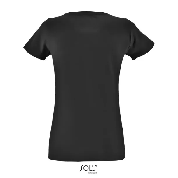 REGENT FIT WOMEN TSHIRT-150g deep black