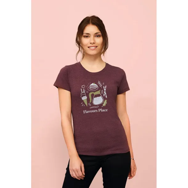 REGENT FIT WOMEN TSHIRT-150g deep black