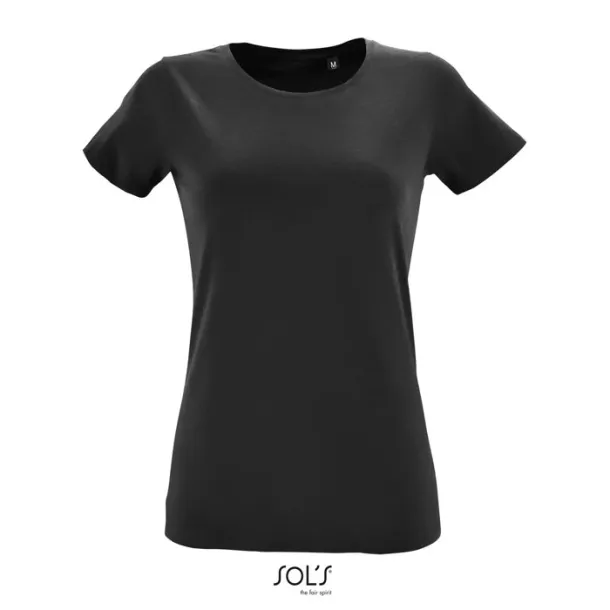 REGENT FIT WOMEN TSHIRT-150g deep black