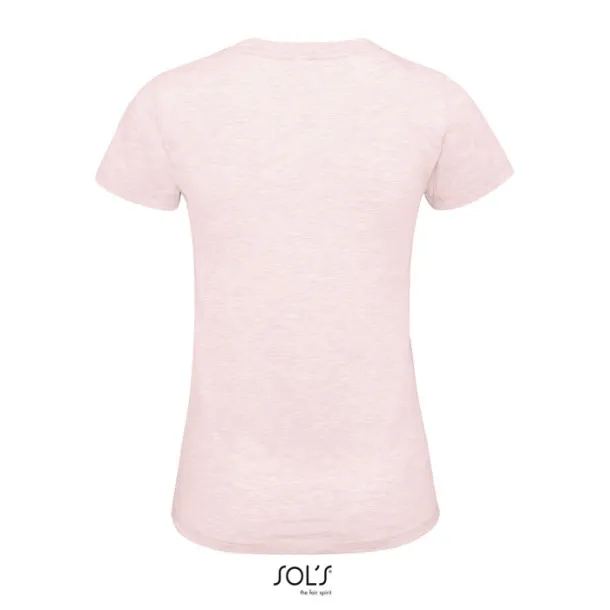 REGENT FIT WOMEN TSHIRT-150g heather pink