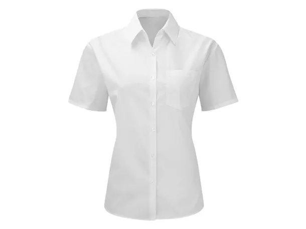 BUSINESS ssL WOMEN women’s short sleeves shirt - EXPLODE White