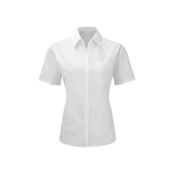 BUSINESS ssL WOMEN women’s short sleeves shirt - EXPLODE White