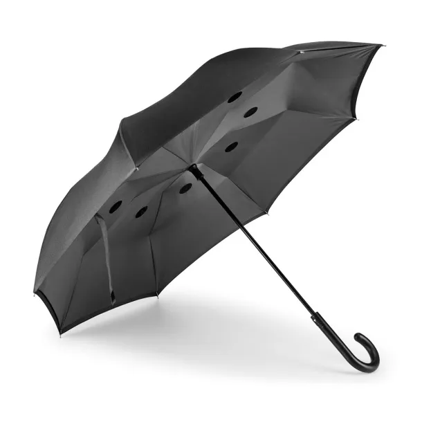 ANGELA Reversible umbrella Grey