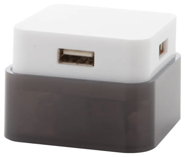 Dix USB hub Crna Bijela