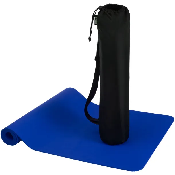 Virabha recycled TPE yoga mat Blue