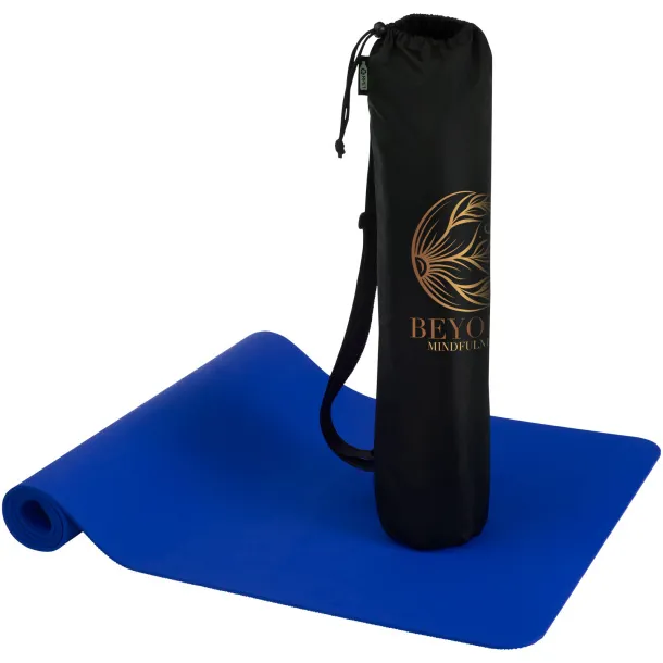 Virabha recycled TPE yoga mat Blue