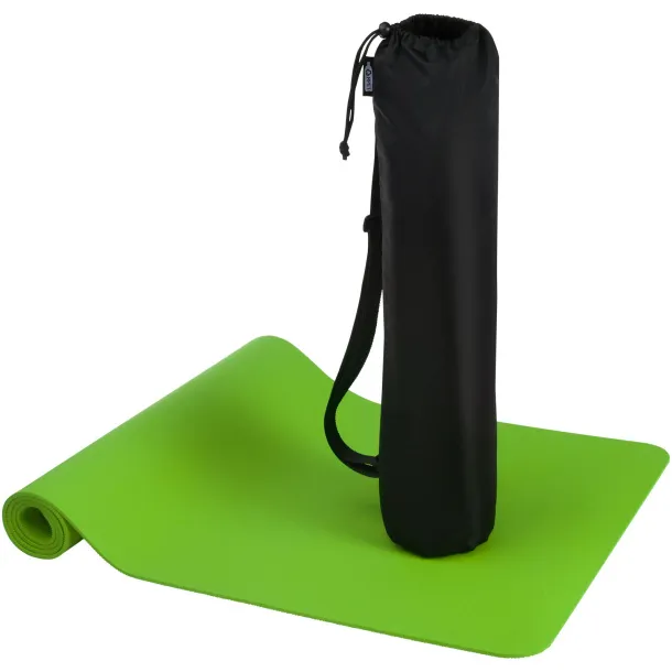 Virabha recycled TPE yoga mat Green