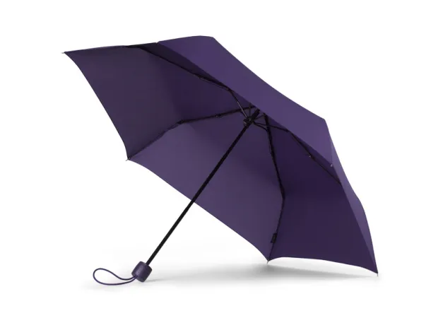 CAMPOS PLUS foldable umbrella with manual opening - CASTELLI Purple