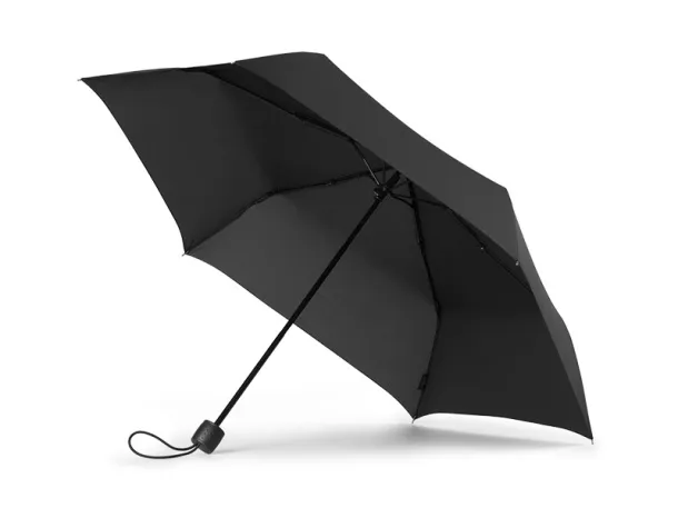 CAMPOS PLUS foldable umbrella with manual opening - CASTELLI Black