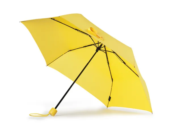 CAMPOS PLUS foldable umbrella with manual opening - CASTELLI Yellow