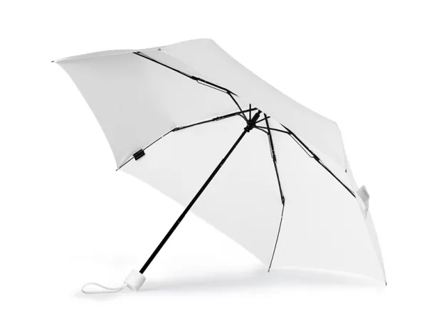 CAMPOS PLUS foldable umbrella with manual opening - CASTELLI White