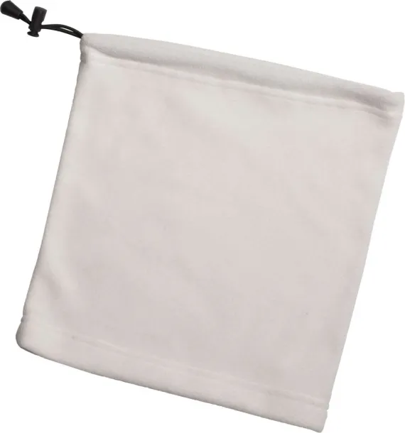  POLAR FLEECE NECKWARMER - K-UP White