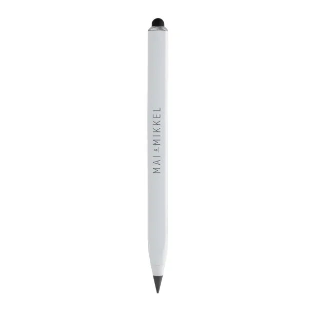  Eon RCS recycled aluminum infinity multitasking pen - XD Xclusive White 