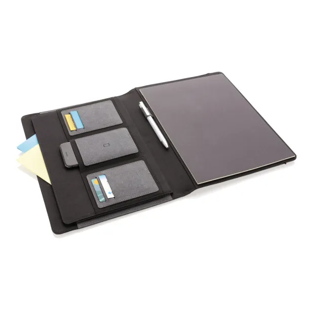  Reciklirani, kožni portfolio, A4 - XD Collection Siva