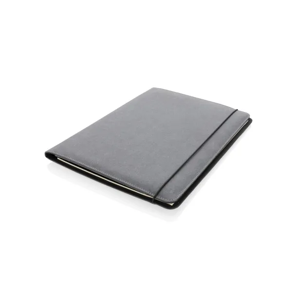  Recycled leather portfolio A4 - XD Collection Grey 