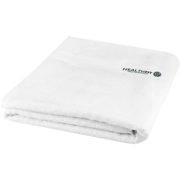 Riley 550 g/m² cotton bath towel 100x180 cm - Seasons White