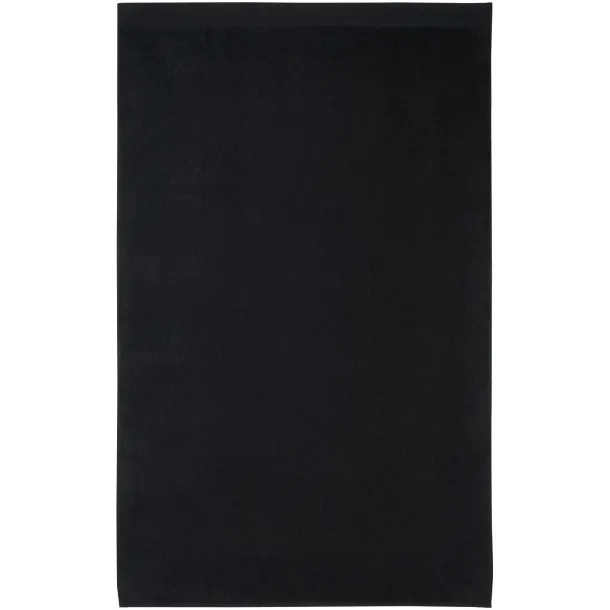 Riley pamučni ručnik 550 g/m² 100x180 cm - Seasons Solid black