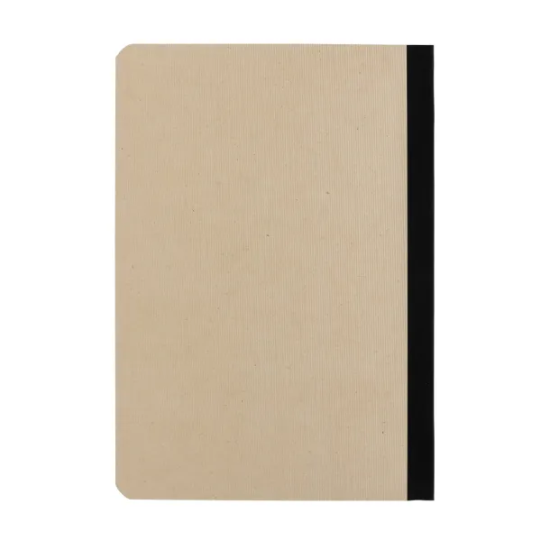  Stylo notes s koricama od šećerne trske, A5 - XD Collection Crna 