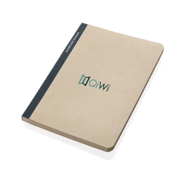  Stylo Sugarcane paper A5 Notebook - XD Collection Plava