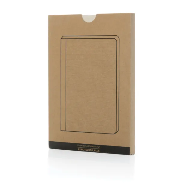  Stylo Sugarcane paper A5 Notebook - XD Collection Plava